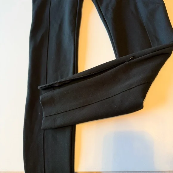 Tory Burch Tory Sport Retroknit Slim Track Pant black, pull up, size S